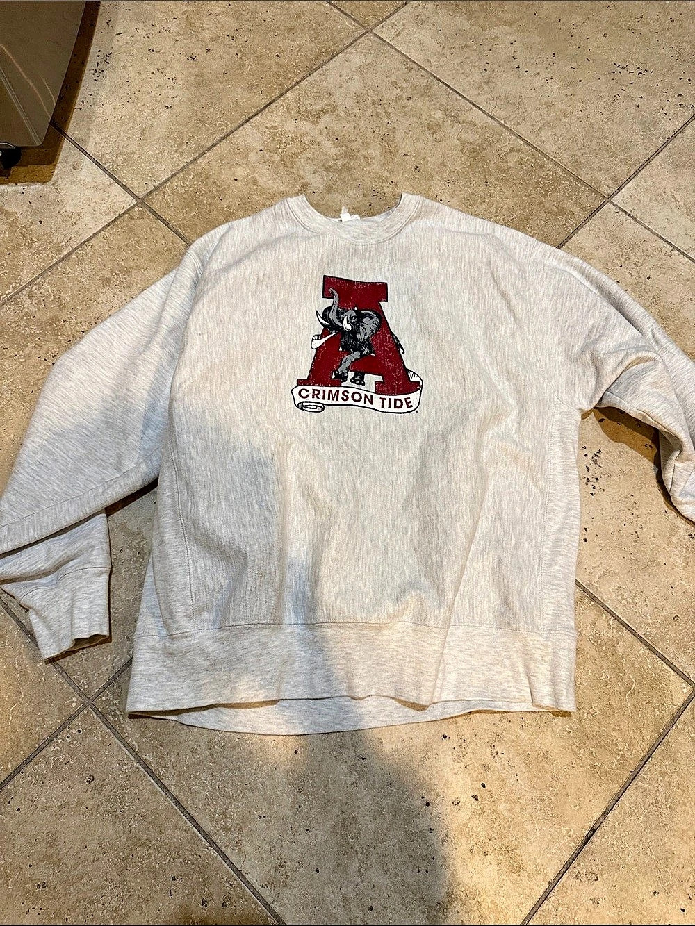 Champion Reverse Weave Alabama Crimson Tide Crewneck Sweatshirt XL